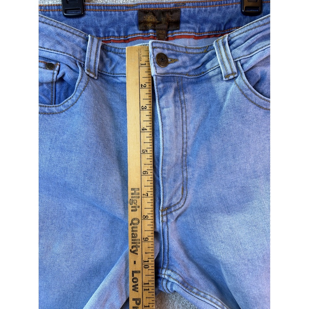 The Territory Ahead Jeans Men 34x34 (Fits 34x33) Blue Classic Fit Stretch Denim - Picture 8 of 10